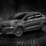 Carro preto da Fiat com conceito S-Design