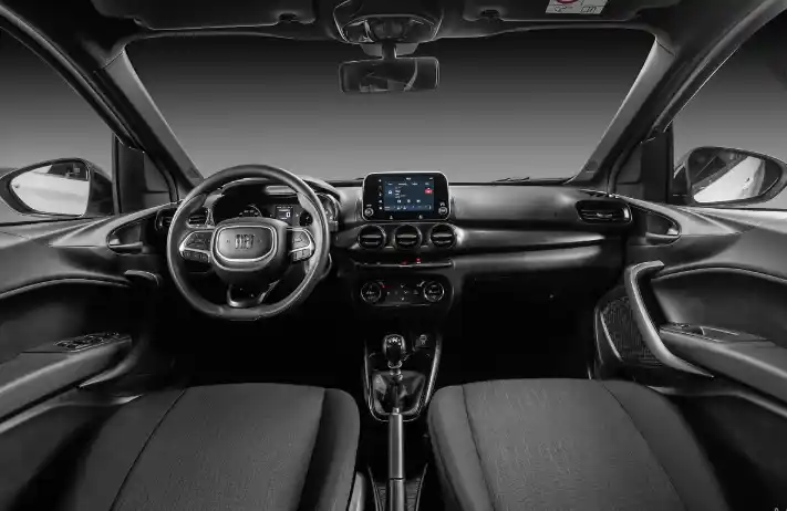 Interior do Fiat Argo 2026
