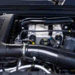 Motor 2.2 Turbo Diesel com a cilindrada do motor em destaque