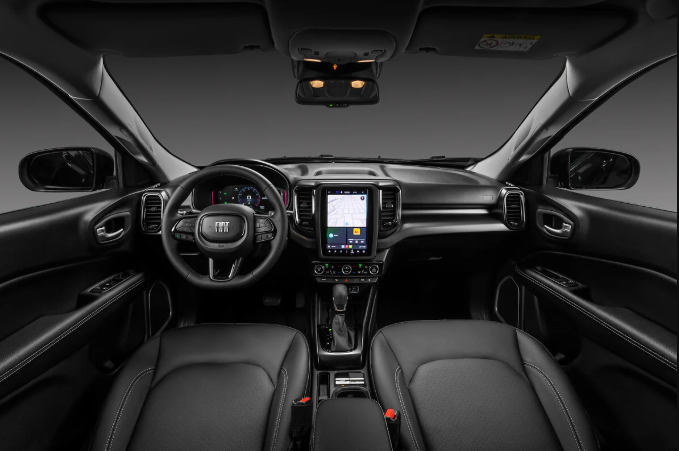 design interior do fiat toro 2027
